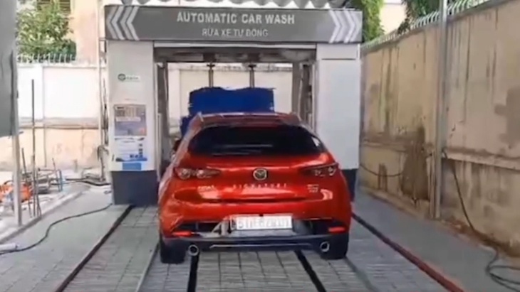 Rollover Car Wash Machine