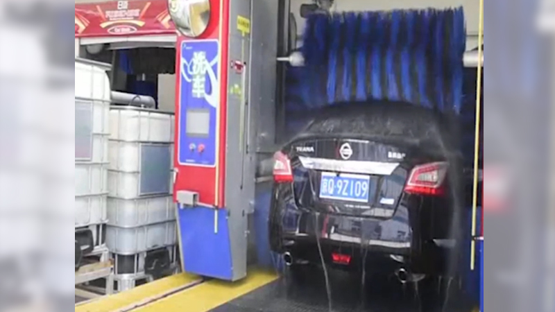 Rollover Car Wash Machine