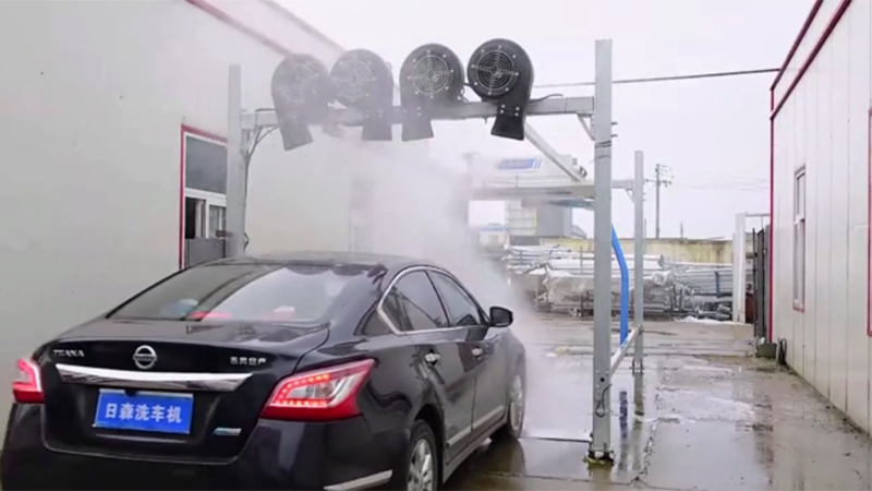 Single Arm Touchless Car Wash Machine