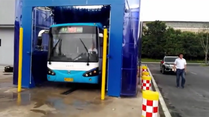 Drive Through Bus Wash System