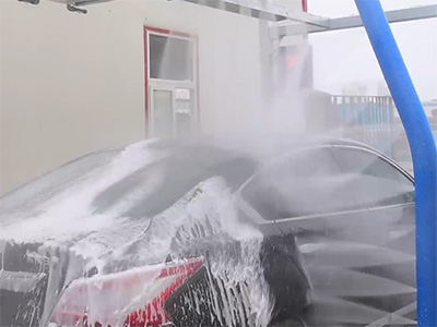 Single Arm Touchless Car Wash Machine