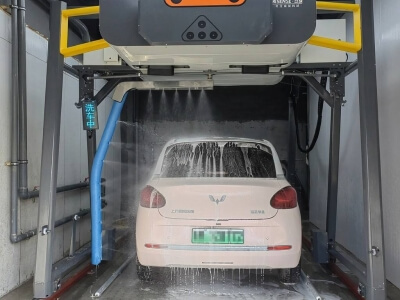 Single Arm Touchless Car Wash Machine