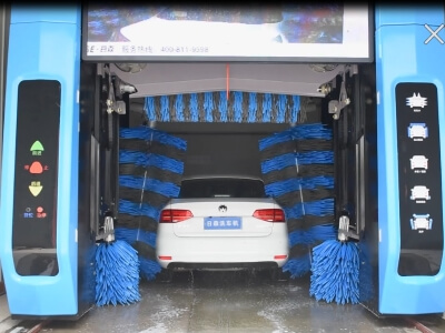 Rollover Car Wash Machine