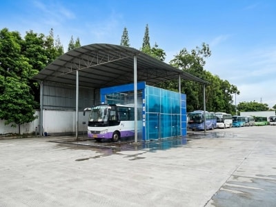 Drive Through Bus Wash System