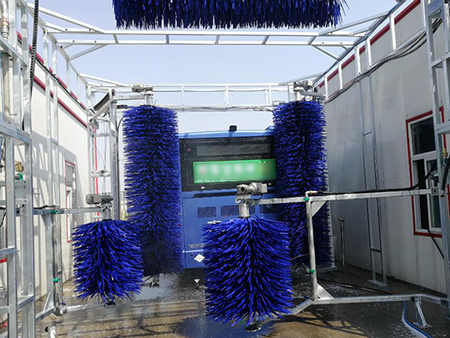 Drive Through Bus Wash System