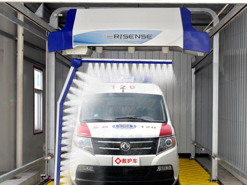 Disinfect and Washing System for Ambulances